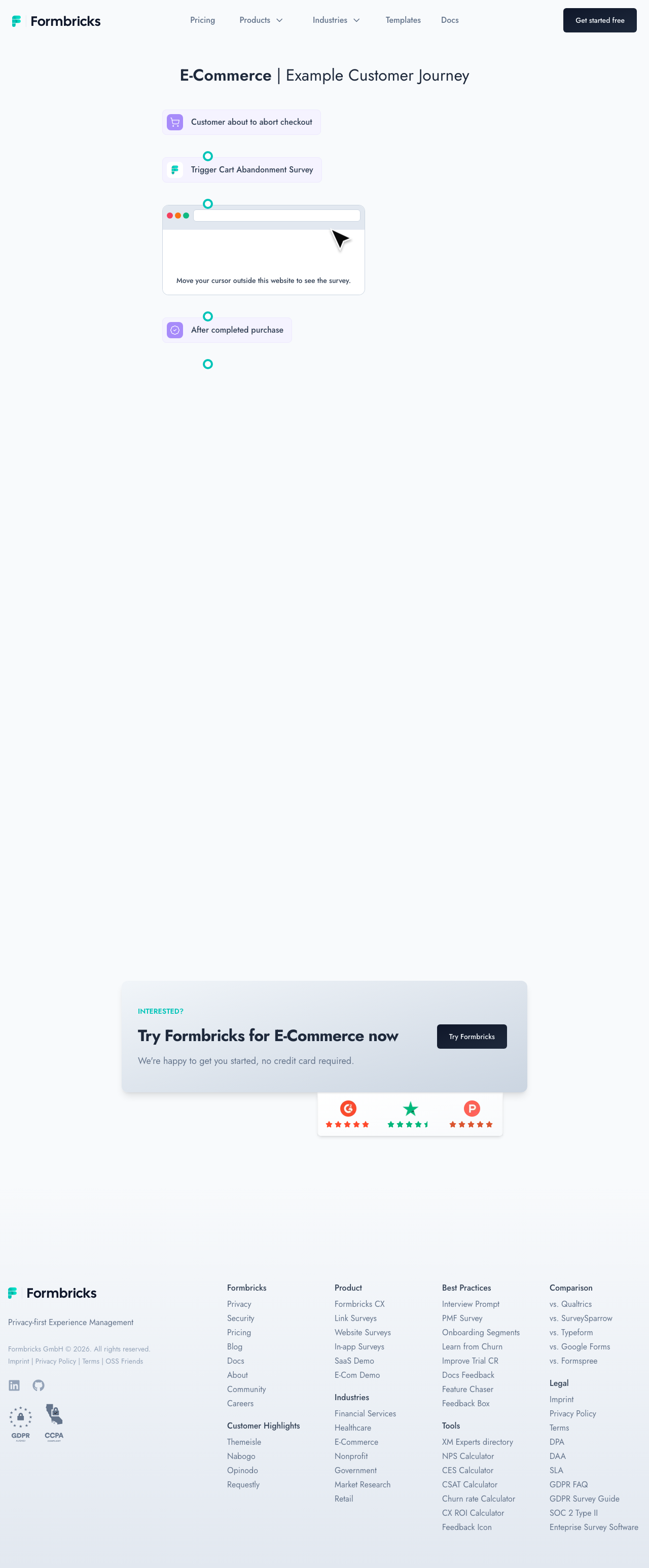 E-Commerce Customer Journey Demo